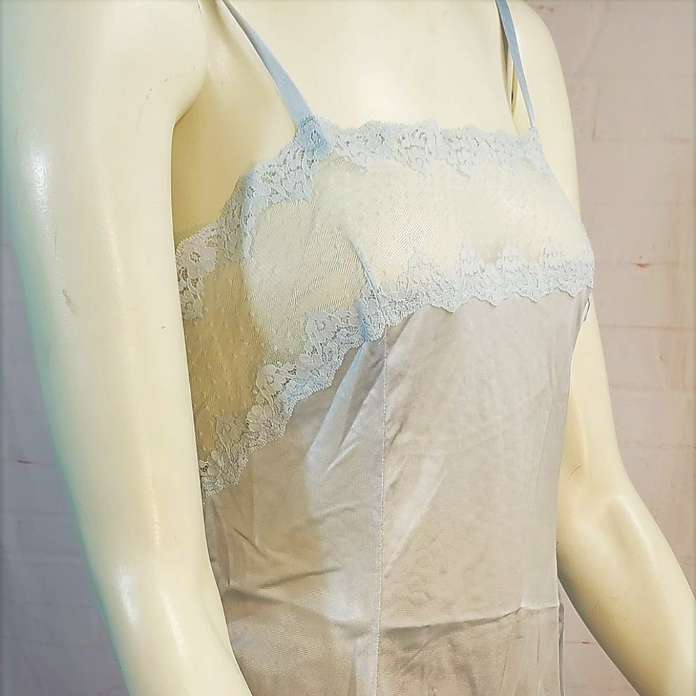BESTFORM BLUE LACE CAMISOLE TOP SIZE 34